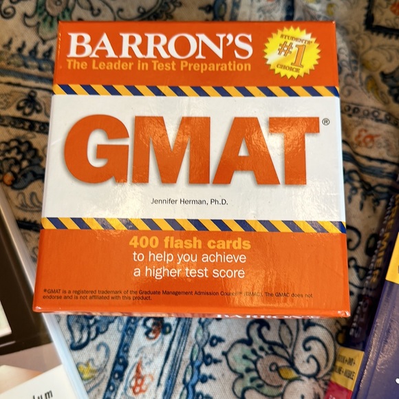 🌺.GMAT Study Guides by Kaplan, Barron’s  & Manhattan - Picture 5 of 9